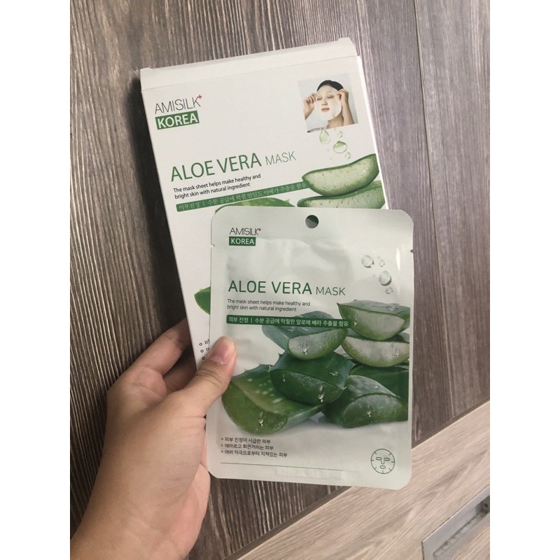 mặt nạ nha đam aloe vera hàn quốc