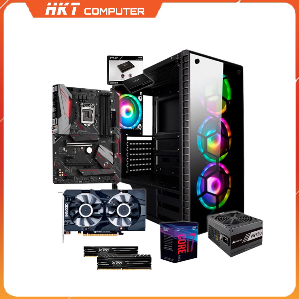 Cấu hình chơi Game CPU i7-8700K / 6GB1660Ti