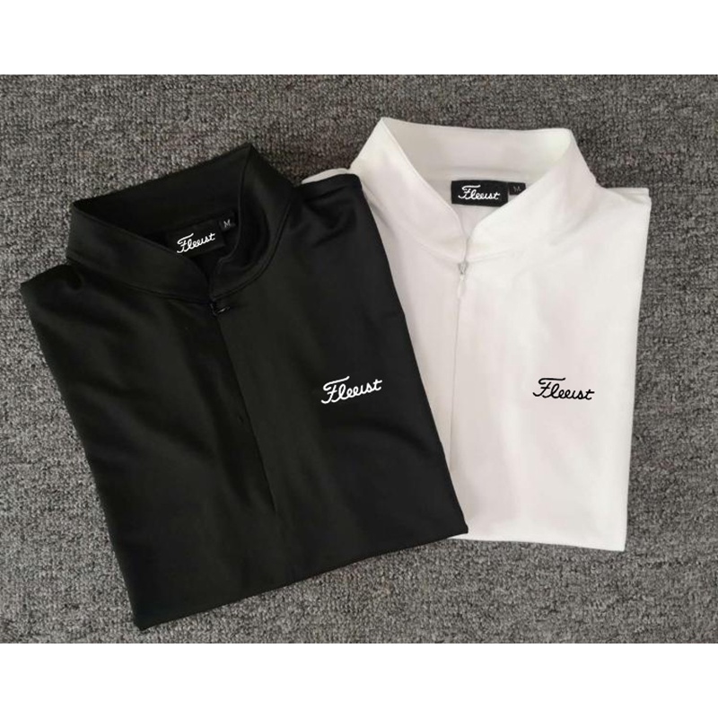 Tit Áo Thun Chơi GOLF Sát Nách Dáng Ôm Cổ Đứng Nhanh Khô Cho Nữ