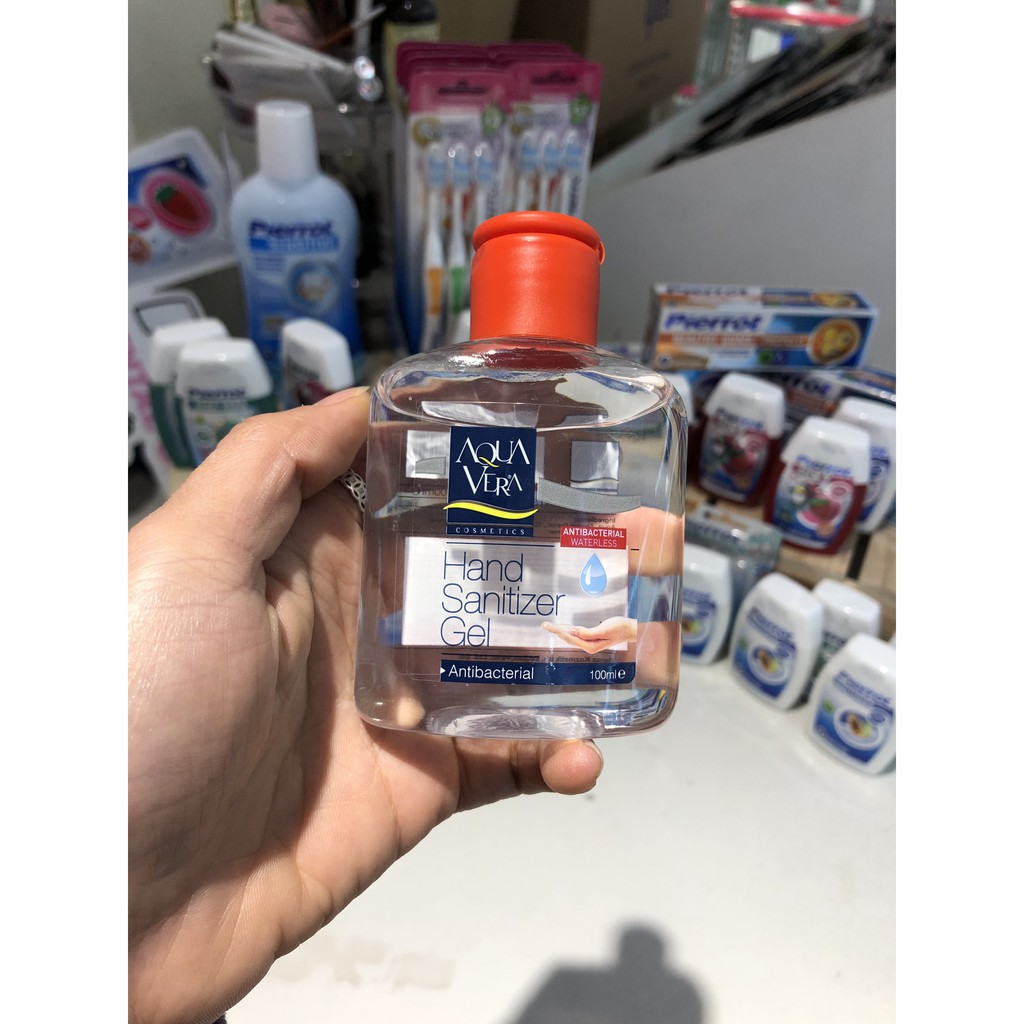 Gel rửa tay khô diệt khuẩn AQUAVERA 50ml, 100ml, 500ml