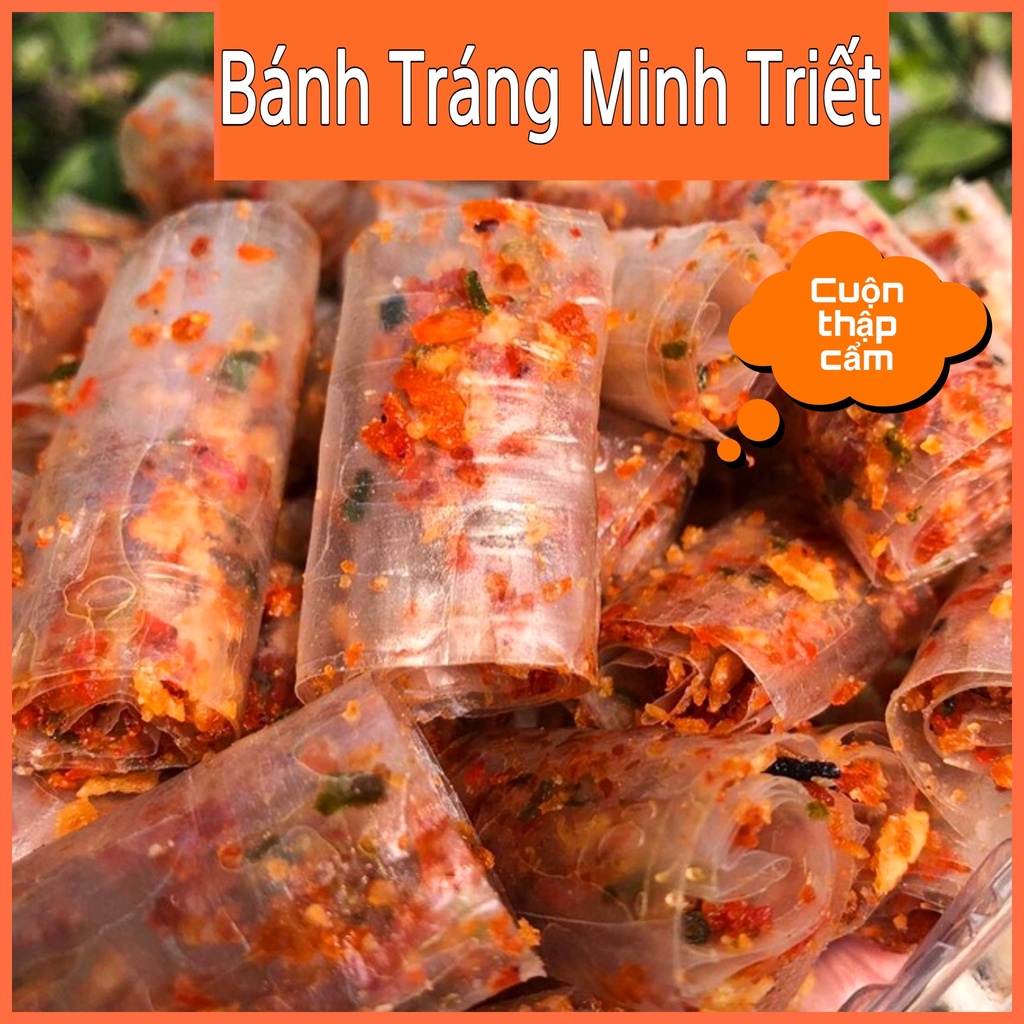500gr Bánh tráng cuộn thập cẩm Bánh Tráng Tây Ninh