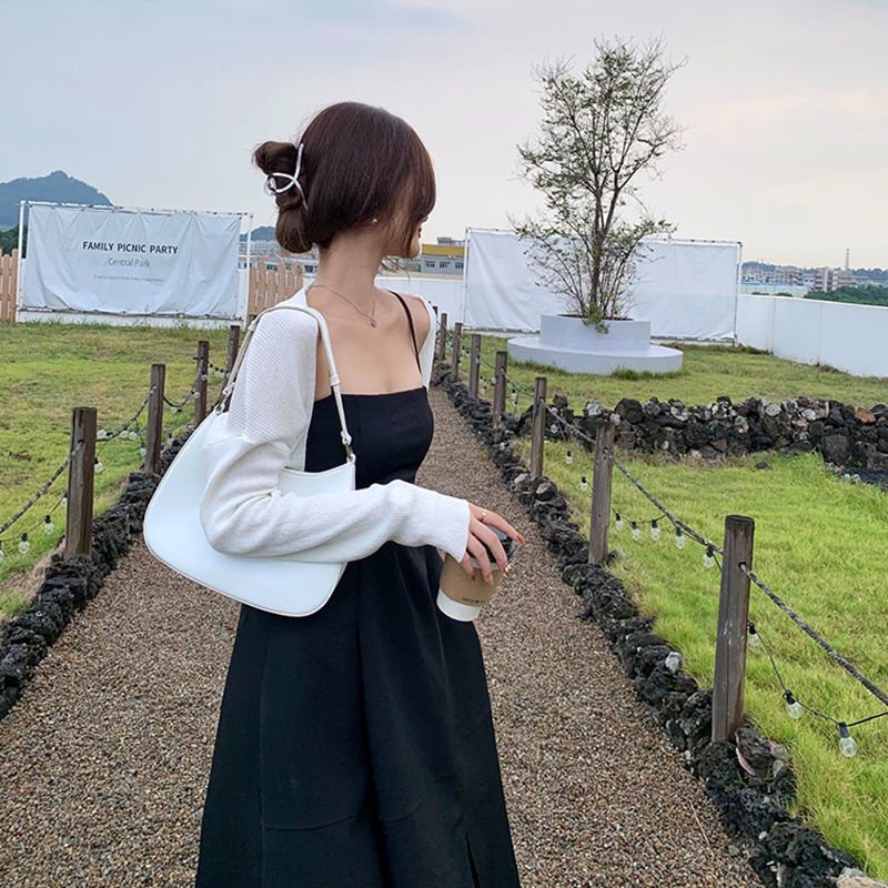 Đầm Hai Dây Dáng Ôm Thời Trang Mùa Hè Hàn Quốc Ngọt Ngào