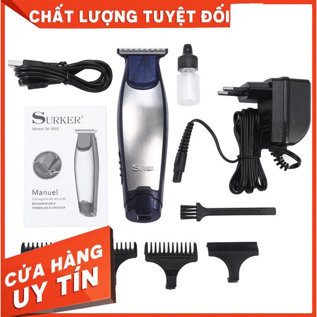 SaLe Cực Sốc  Tông đơ chấn viền SURKER SK-5801 - CÓ BẢO HÀNH