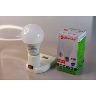 Đèn led E27 thắp sáng dùng pin BOSCH 18