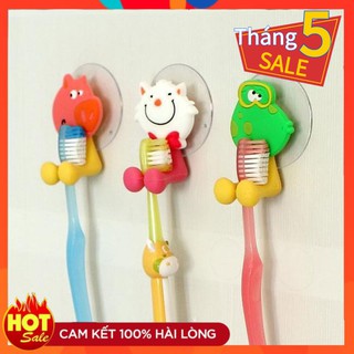 Miếng Hít Treo Bàn Chải Hình Thú Pv