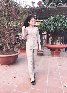 bộ đồ phật tử