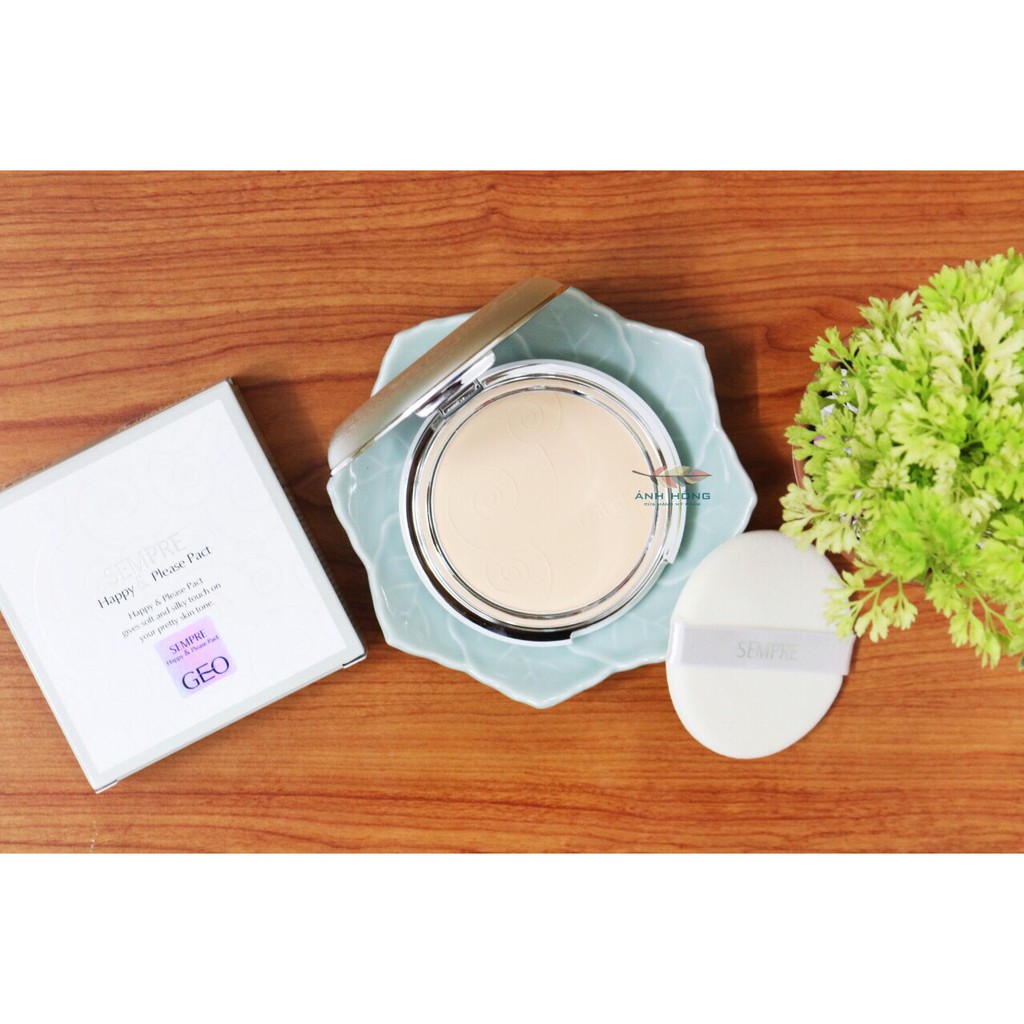 Phấn Geo Ngọc Trai Sempre Happy & Please Pact | BigBuy360 - bigbuy360.vn