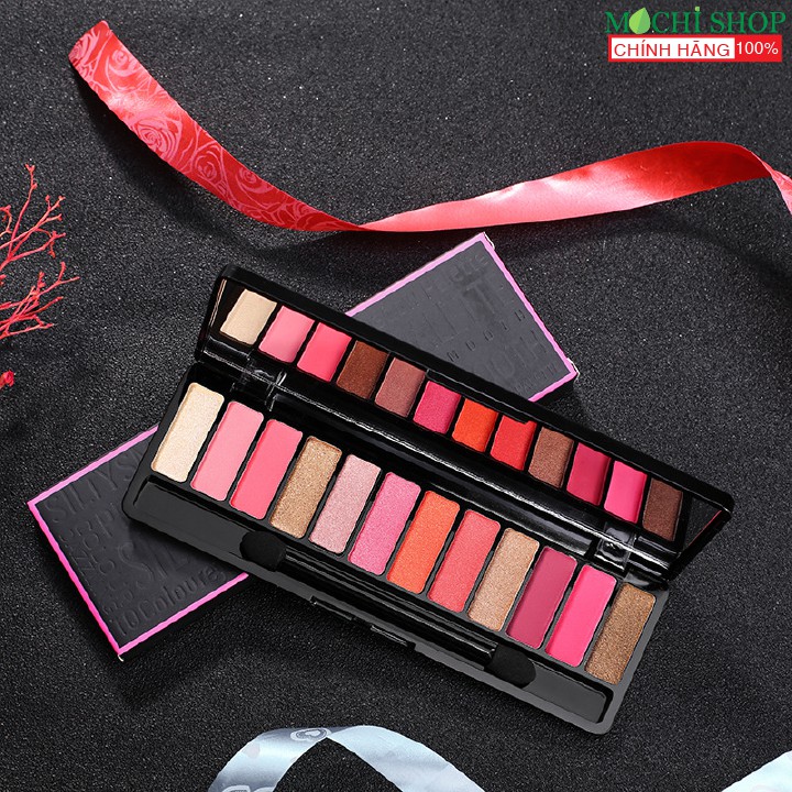 Bảng Phấn Mắt 12 Màu Nhũ Lì Có Gương Tặng Kèm Cọ Trang Điểm Lameila Play Color Eyes Nội Địa Trung MOCHI SHOP | BigBuy360 - bigbuy360.vn