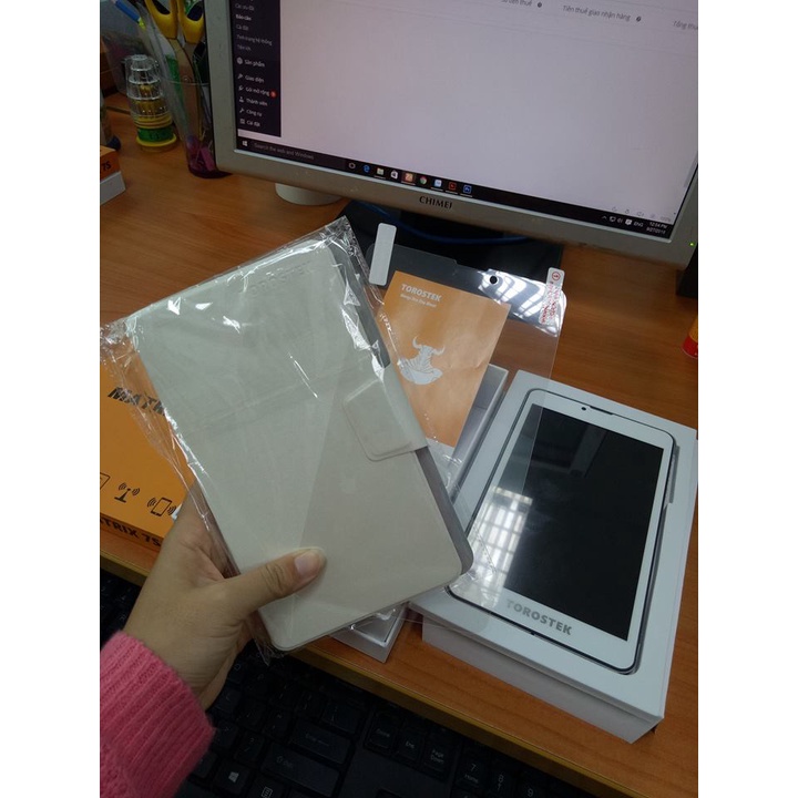 [NEW] MÁY TÍNH BẢNG KIÊM ĐIỆN THOẠI 2 SIM 2 SÓNG TOROSTEK MATRIX 7S (Nhận SIM: MOBI &amp; VINA)