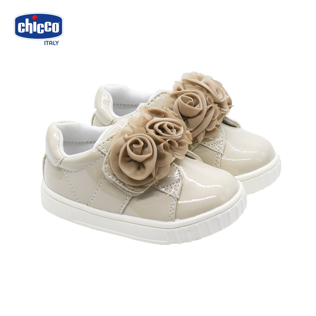 Giầy mát-xa chân bé đính hoa Chicco – Be