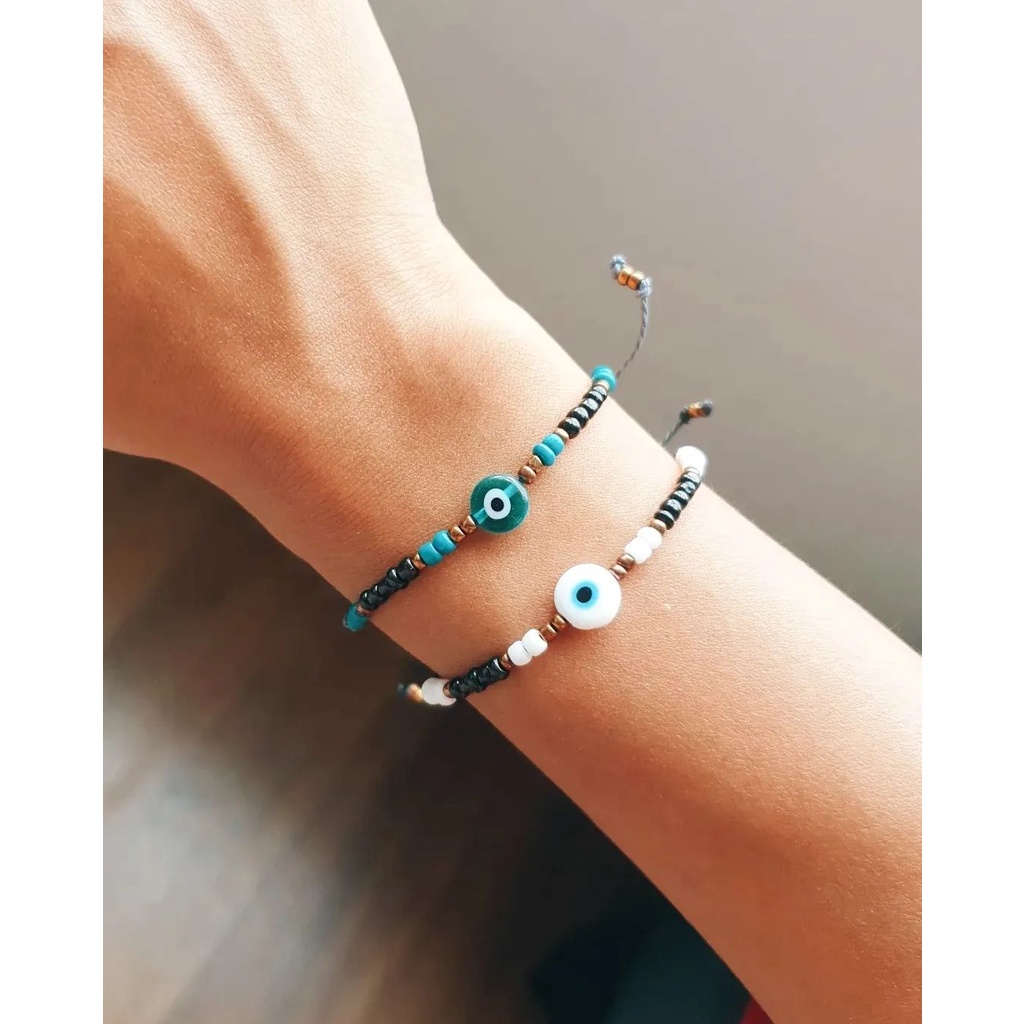 VÒNG TAY EVIL EYE  THIẾT KẾ | HANDMADE | VALE.SOMETHINGBOHO