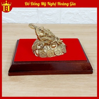 Cóc ngậm tiền bằng đồng thật, Thiềm thừ thờ thần tài