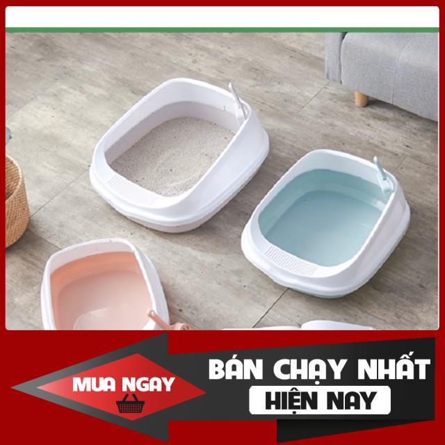 Khay vệ sinh cho mèo thành siêu cao cho thú cưng cao cấp