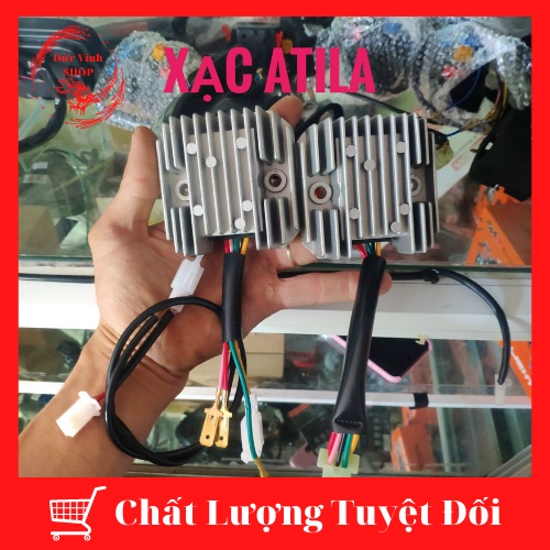 Sạc độ Atila cho Sirius đã bấm giắc gắn zin