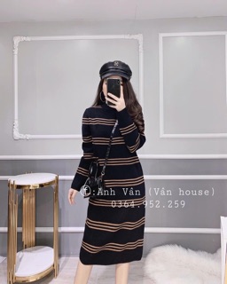 VÁY LEN XUÔNG KẺ DÁNG DÀI