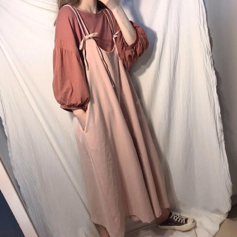 [Mã WAMT1505 giảm 10K đơn 0K] SET YẾM THẮT NƠ , TAY PHỒNG ULZZANG TIỂU THƯ | BigBuy360 - bigbuy360.vn