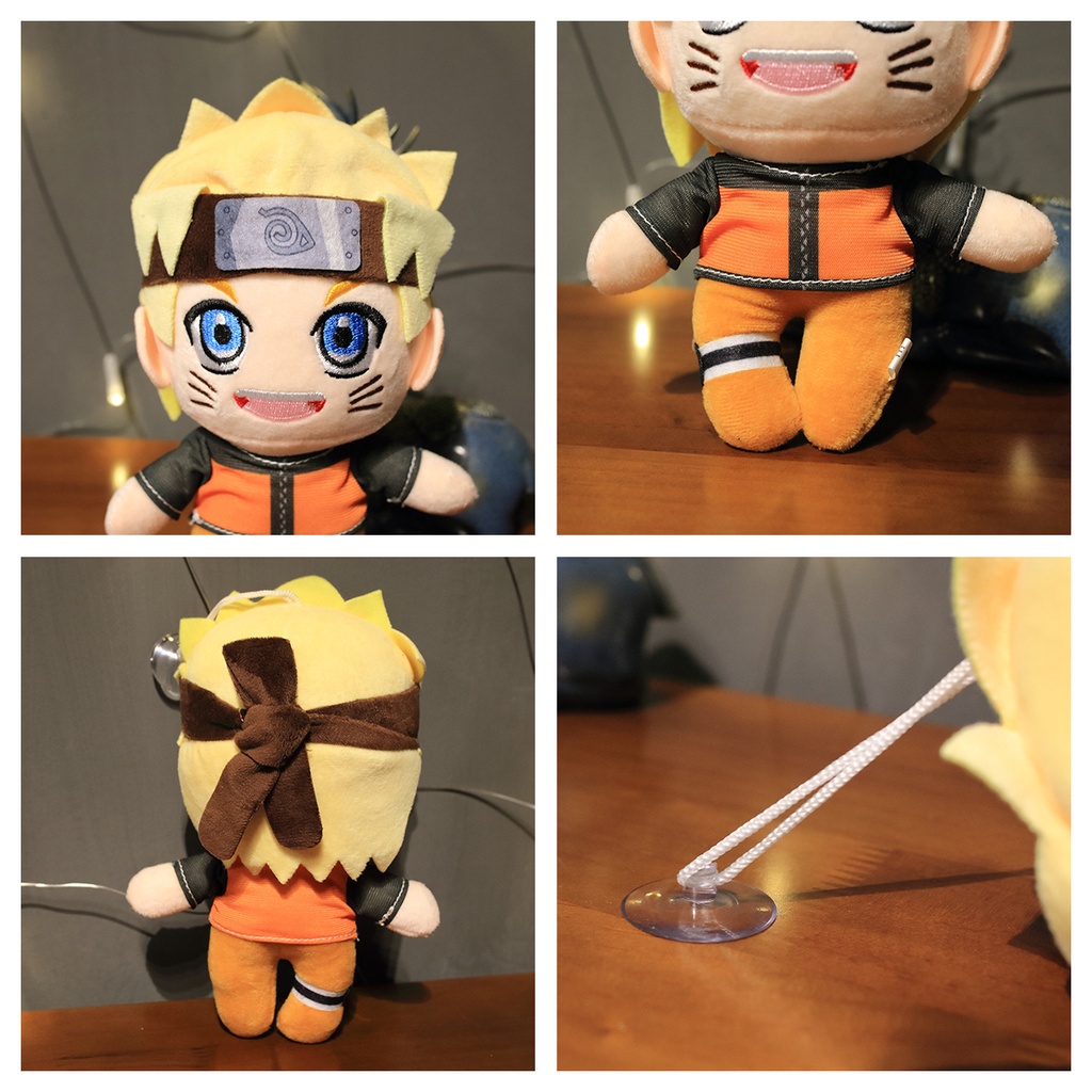 Búp Bê Nhồi Bông Hình Nhân Vật Hoạt Hình Naruto Kích Thước 20cm