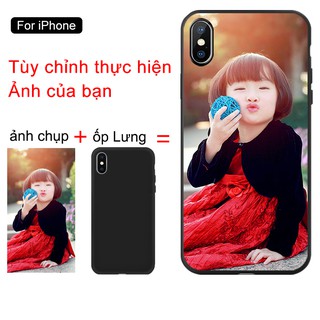 Ốp Lưng DIY iPhone Se 2020 6 6s 7 8 Plus X Xs Xsmax 11 12 13 Mini Pro Max 5 5s Se  điện thoại tùy chỉnh cho Silicone Mềm