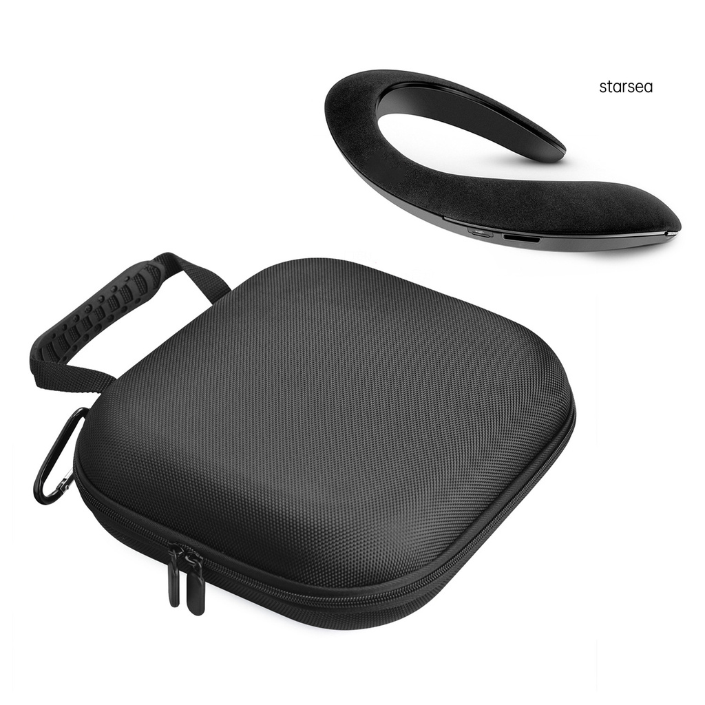 STSE_Protective Bag Pressure-resistant Dust-proof with Carabiner Sports Headphone Storage Pouch for JBL Soundgear