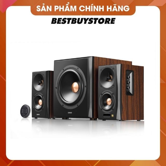 Loa 2.1 Edifier S360DB (planar treble, HiRes Audio, subwoofer không dây) | Hàng chính hãng