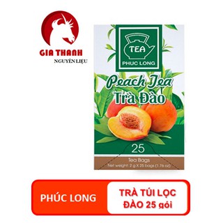 Trà đào túi lọc phúc long 25 gói