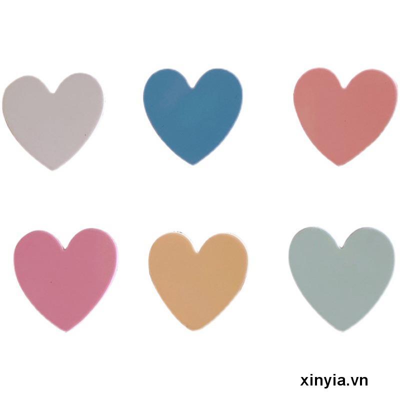 Kẹp Tóc mái hàn quốc hình Trái Tim Nữ Hình Xinh Xắn màu sắc cute