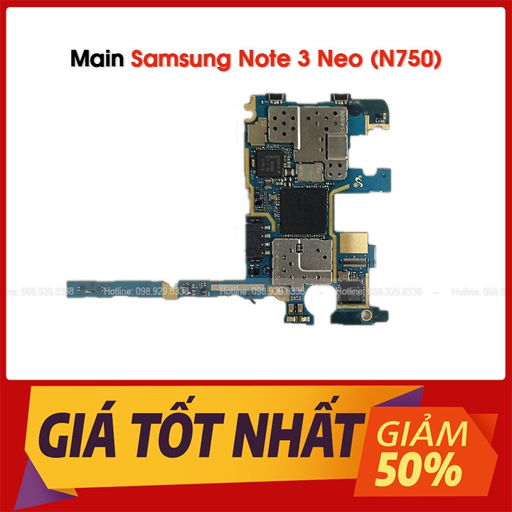 Main Samsung Note 3 Neo / N750 Zin Tháo Máy