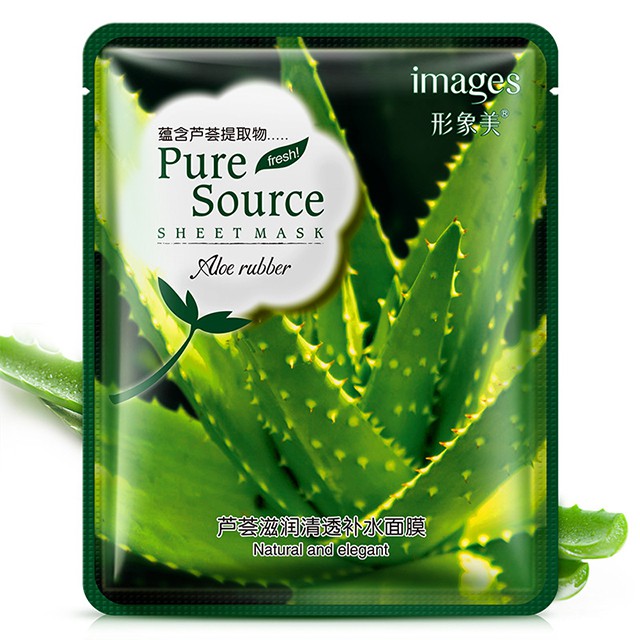 Mặt nạ giữ ẩm làm sáng da Pure Source-images ( 1 miếng)