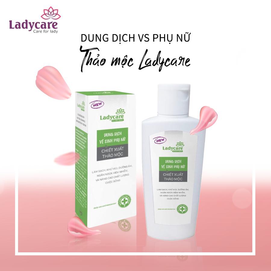 Dung dịch vệ sinh phụ nữ laClé Ladycare thảo mộc 100ML/chai (dạng gel)