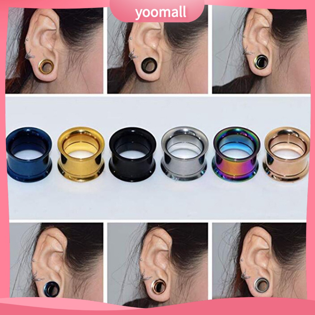 Khuyên Nong Tai Bằng Thép Không Gỉ Cá Tính Thời Trang