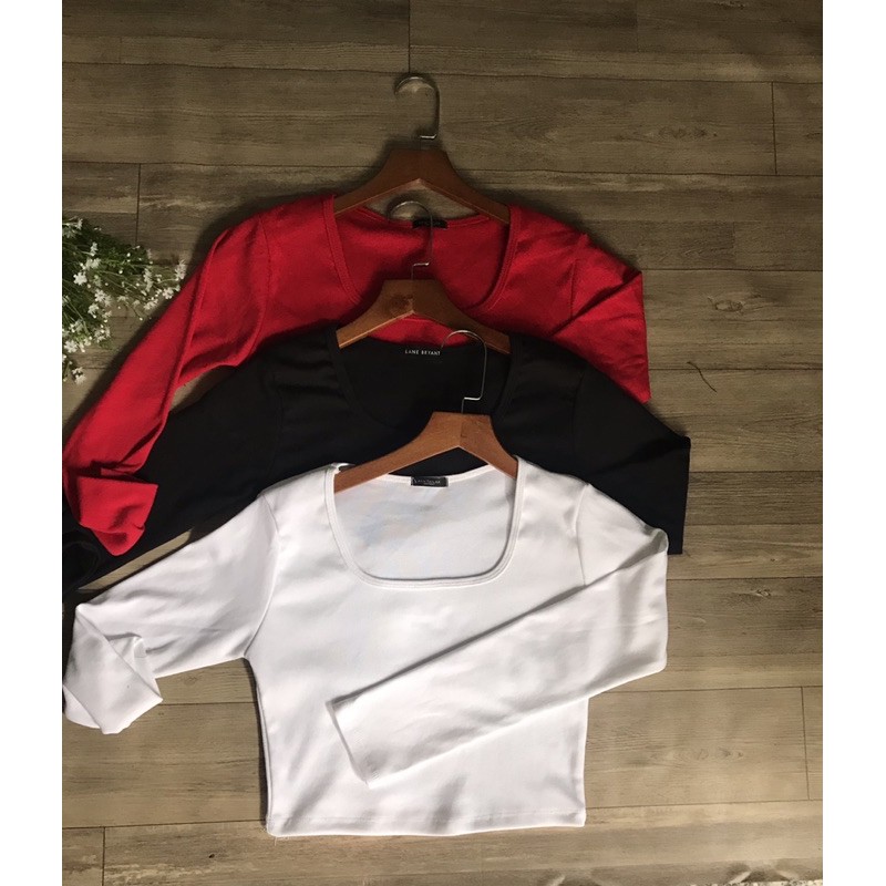 [Mã FAMAYWA giảm 10K đơn 50K] ÁO CRT TAY DÀI CỔ VUÔNG (Siêu xinh) | BigBuy360 - bigbuy360.vn