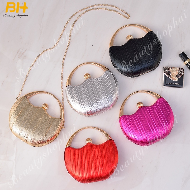 Túi Xách Tròn Phong Cách Retro Âu Mỹ