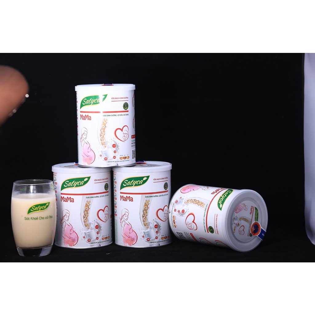 Sữa hạt dinh dưỡng SATYCA MAMA dành cho phụ nữ đang chuẩn bị mang thai hộp 450g - BCA68