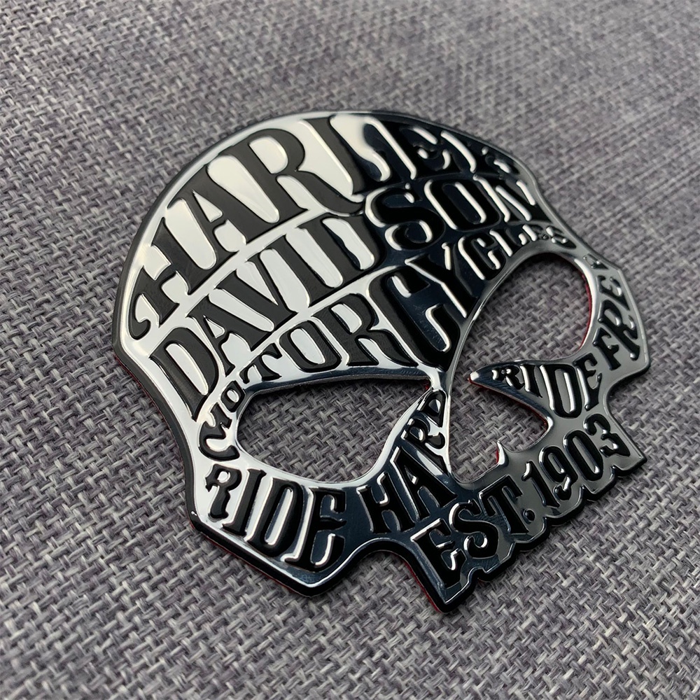 Miếng dán hợp kim nhôm chất lượng cao trang trí xe mô tô Harley