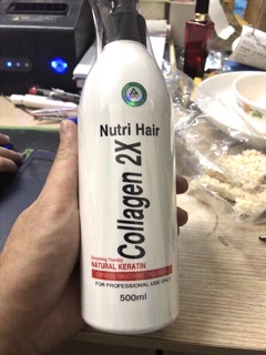 CHAI HẤP TÓC DẦU PHỦ LỤA COLLAGEN 2X KERATIN