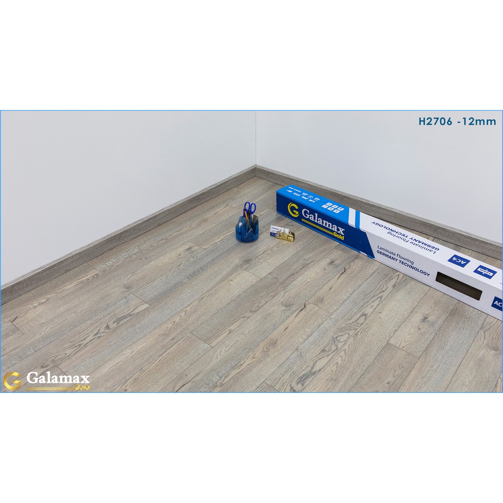 1m2 Sàn gỗ Công Nghiệp GALAMAX GOLD - 12ly bản lớn 12mm