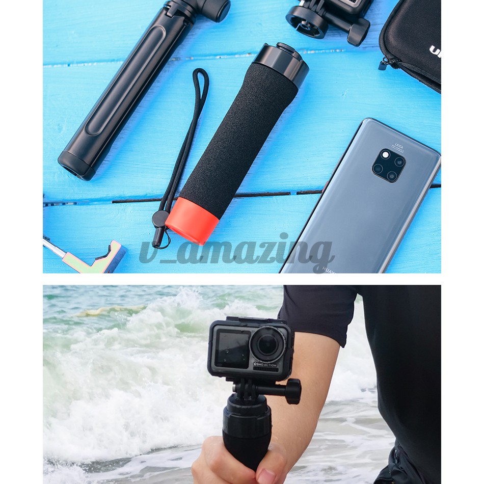 ULANZI Gậy Selfie U-11 Cho Gopro Hero Eken Xiaomi Xiaoyi Dji Osmo