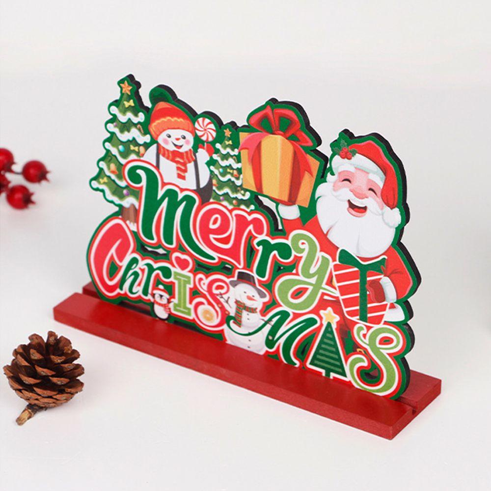 Phụ Kiện Trang Trí Bàn Tiệc Hình Ông Già Noel / Người Tuyết Phong Cách Mới 2022