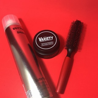 Combo sáp vuốt tóc Variety + tặng lược sấy