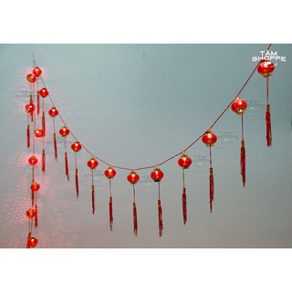 Dây đèn pháo trang trí tết số  TAN