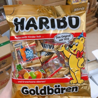 Kẹo Dẻo Vị Trái Cây Hình Gấu Goldbears Haribo 250g/Túi Đức