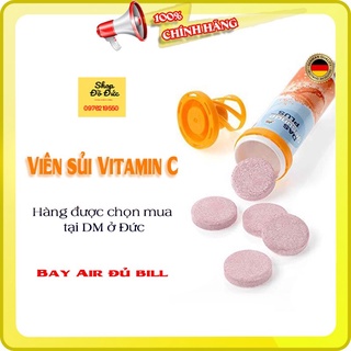 Viên sủi bổ sung tăng sức đề kháng Mivolis Vitamin C Đức ống 20 viên