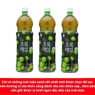Nước giải khát WOONGJIN nước mận chai 1,5l