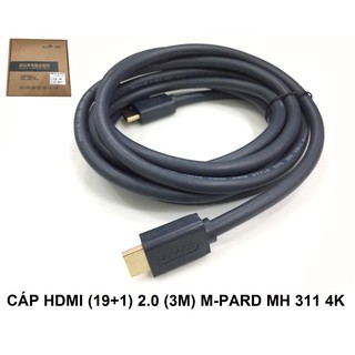 Cáp Hdmi (19+1) 2.0 (3m) M-pard MH311 4k