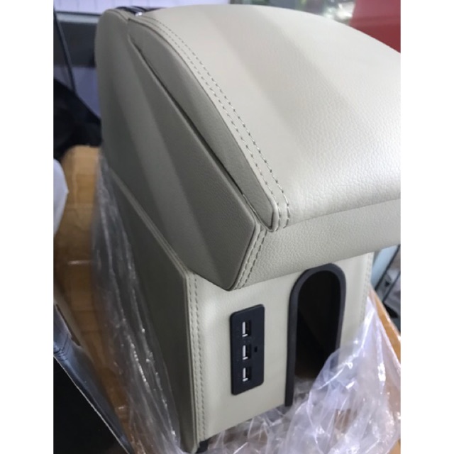 Hộp tỳ tay cho xe morning , hyundai grand i10 không bắt vít