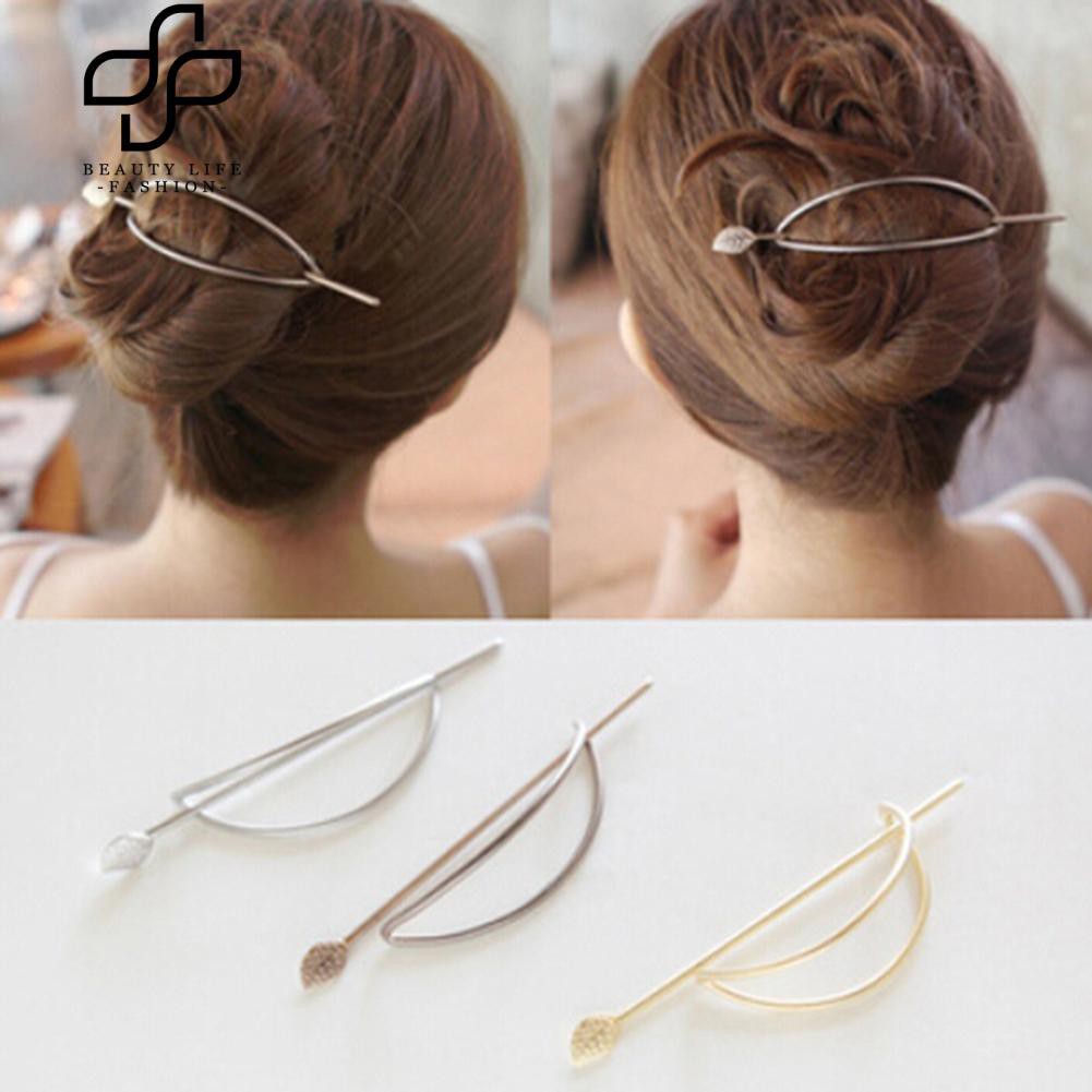 Kẹp tóc hình học đơn giản