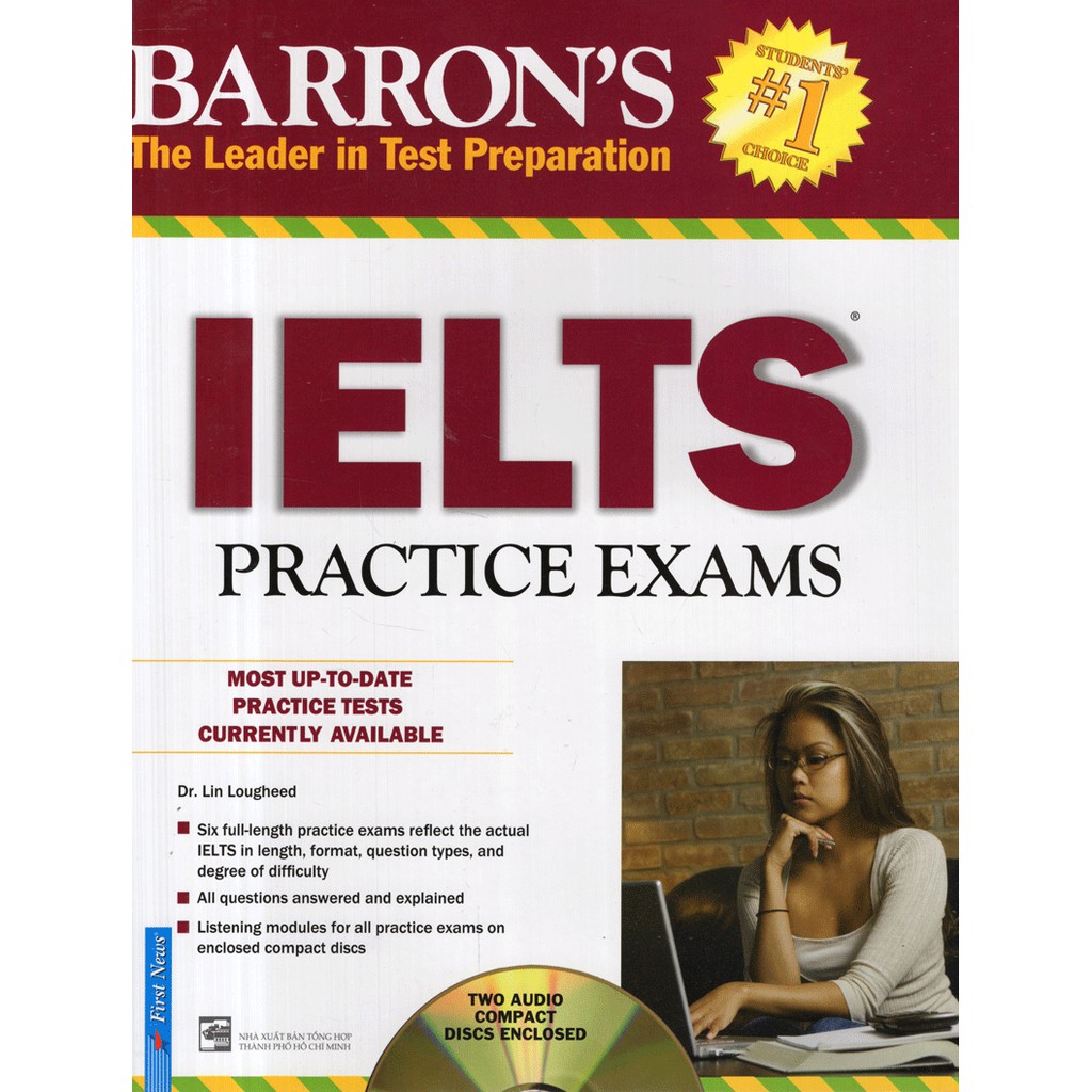 Sách - Barron's_IELTS Practice Exams (S + 2CD)