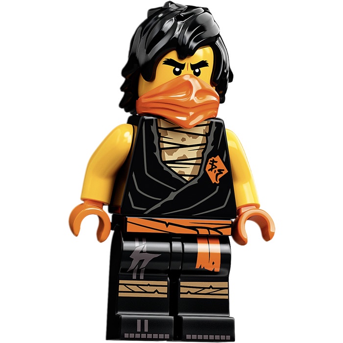 Nhân vật Lego Ninjago - Cole - Legacy / Lego njo645: Cole - Legacy, Orange Bandana