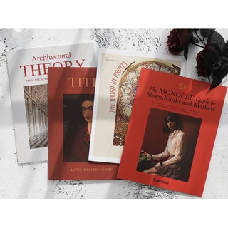 Quyển sổ viết, tạp chí thời trang - Phụ Kiện Chụp Ảnh - Gippy Decor