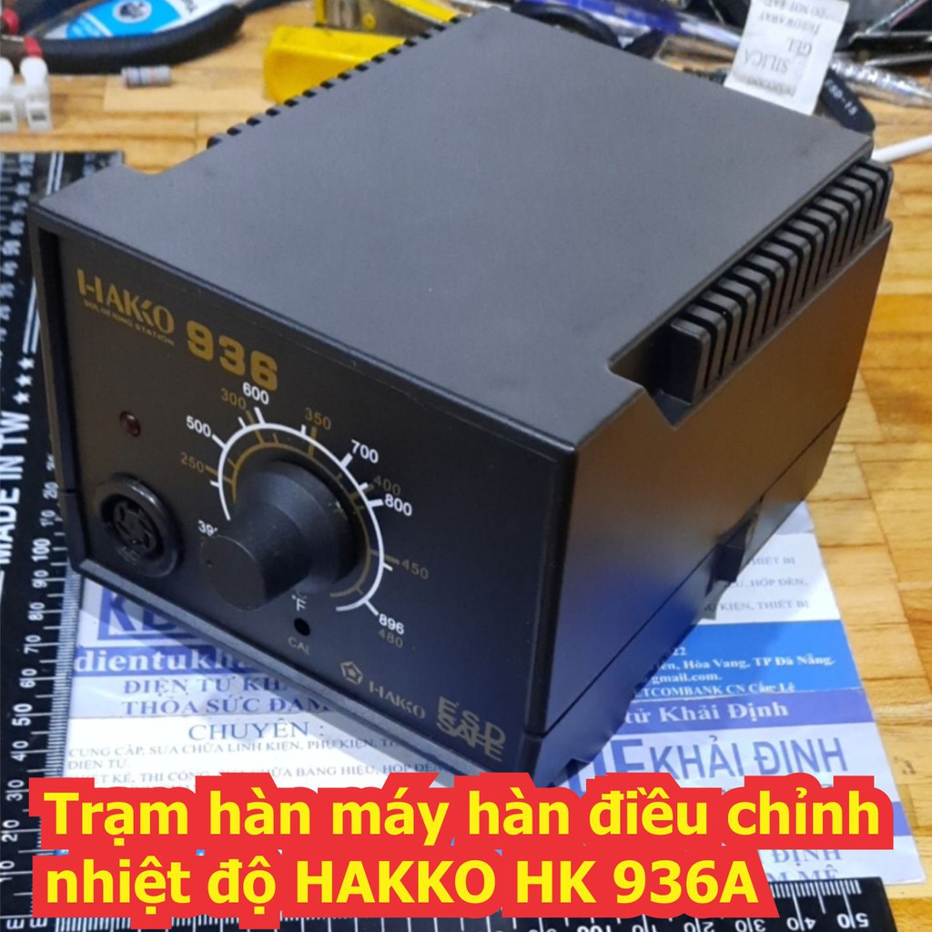 Trạm hàn máy hàn điều chỉnh nhiệt độ HAKKO HK 936 kde7224